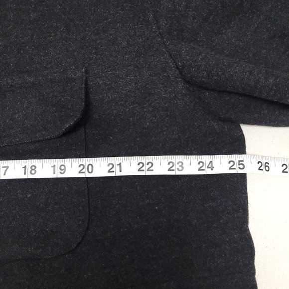 Ermenegildo Zegna Mens Full Zip Jacket Size XXL Black Made In Italy - Picture 3 of 11